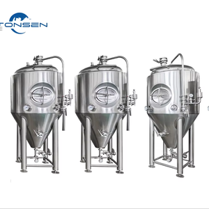 Fermenteur conique en acier inoxydable Tonsen 450L 500L, équipement de fermentation de bière, réservoir à double enveloppe en acier inoxydable pour <span class=keywords><strong>brasserie</strong></span> - Product Image 1