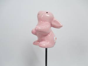 รูปปั้นสวนทำจากเรซินสีม่วงสำหรับจัดแสดงไข่อีสเตอร์กระต่ายไข่สีส้มออกแบบได้ตามต้องการ - Product Image 5