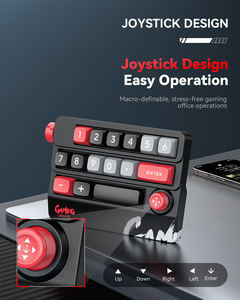 Clavier mécanique portable MKESPN K809 avec joystick, clavier de jeu programmable filaire USB Type-C RGB à commutation à chaud pour ordinateur de bureau - Product Image 5