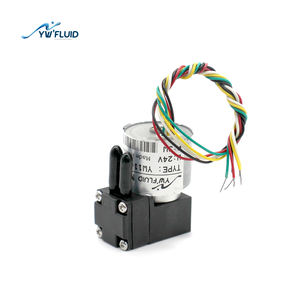 6v12v 24v fırçasız Dc <span class=keywords><strong>Mini</strong></span> elektrikli taşınabilir diyafram hava pompası tıbbi laboratuvar gaz örnekleme piezoelektrik mikro pompa - Product Image 3