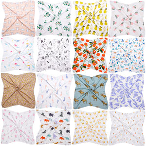 2 capas 60*60 algodón de bambú muselina gasa manta de bebé Swaddle ropa de cama para niños - Product Image 3