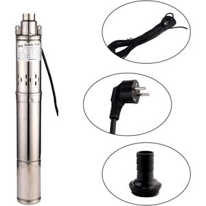 Bomba Sumergible para Pozos Profundos SHYLIYU, 1HP, 3 Pulgadas de Diámetro Exterior, Acero Inoxidable, 328 Pies de Elevación Máxima, Salida de 1 Pulgada - Product Image 2