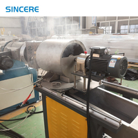 Sincere PE/PP Ligne de granulation compacteuse à anneau d'eau bicomposant, à commande PLC et entraînement moteur, pour l'agriculture et l'industrie photovoltaïque