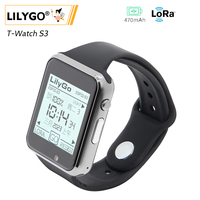 LILYGO T-Watch S3 Reloj Inteligente ESP32-S3 LoRa 470 mAh FLASH 16MB Portátil Placa de Desarrollo Programable DIY para Educadores y Creadores