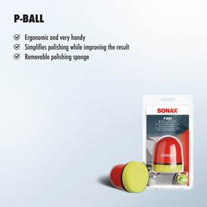 Outil de nettoyage et d'application P-Ball pour voiture, très vendu, 1 pièce, design ergonomique pour un detailing efficace - Product Image 2