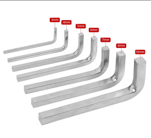<span class=keywords><strong>Clé</strong></span> métrique à quatre <span class=keywords><strong>pans</strong></span> de grande taille pour voitures, tournevis à tête carrée en acier allié au chrome-vanadium, bac de vidange d'huile de transmission - Product Image 6