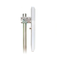 Antenne sectorielle UHF extérieure à double polarisation à gain élevé pour le déploiement de l'équipement de télécommunication à large bande à ondes millimétriques 5G