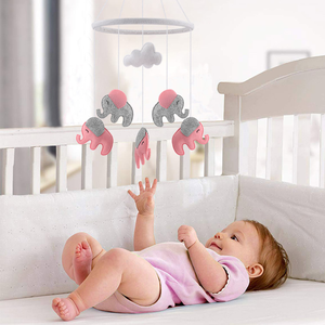 Baby Crib Felt Elephant Mobile Cute <b>Toy</b> Decoration for Infant Crib - Product Image 4