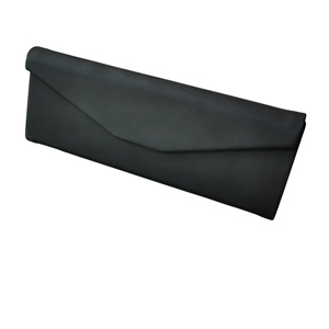 <span class=keywords><strong>Étui</strong></span> <span class=keywords><strong>à</strong></span> <span class=keywords><strong>lunettes</strong></span> pliable magnétique en cuir PU, logo personnalisé, très vendu, populaire, forme triangulaire. - Product Image 2