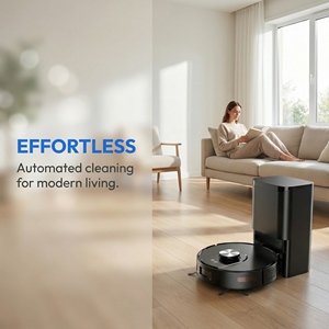 หุ่นยนต์ดูดฝุ่นอัจฉริยะพร้อมมอเตอร์แปรงปัดฝุ่น แรงดูด 3500PA ชาร์จอัตโนมัติ ควบคุมผ่านแอปพลิเคชัน สำหรับใช้งานกลางแจ้งและในโรงรถ - Product Image 6