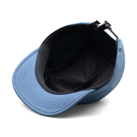 Gorra de Running Reflectante Personalizada de 5 Paneles, Gorra de Trail Running de Tela Ripstop de 5 Paneles, Gorra de Camping con Logotipo Reflectante