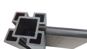 Tấm Chắn Hàng Rào Vườn Nhà Sân Sau Bảo Mật Bằng <span class=keywords><strong>Composite</strong></span> Cho Ngoài Trời Hàng Rào Gỗ Nhựa Riêng Tư Wpc Lan Can - Product Image 3