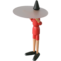 Table à thé Pinocchio de styliste italien, table d'angle de maison