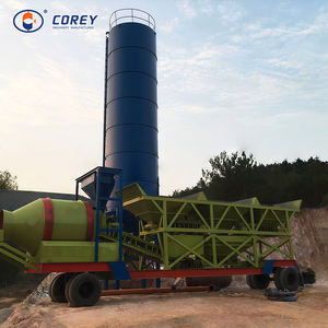 Hot Selling Mobile YHZM Concrete Batching Plant JS1500 <b>Mixer</b> High Production Efficiency Automatic Control-Factory Direct <b>Sales</b> - Product Image 1