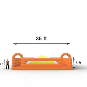 Jeux gonflables de sport de défi de roi de la colline de rebond gonflable de nuage d'air mou gonflable - Product Image 5