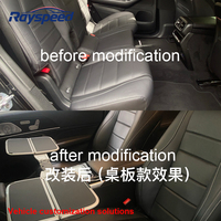 Sièges arrière améliorés Luxuryn pour Mercedes-Benz Vito avec siège aérodynamique en cuir de qualité supérieure et conception de type matelas imperméable