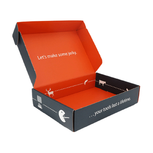 Caja de correo de cartón corrugado a todo color personalizada para material de papel de pequeñas empresas <span class=keywords><strong>con</strong></span> <span class=keywords><strong>embalaje</strong></span> de envío de impresión interior - Product Image 6