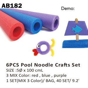 Rắn màu đen tròn nổi mềm bọt bán buôn bọt ống backer Rod bơi bọt nhân vật Kid hồ bơi mì ăn liền - Product Image 5