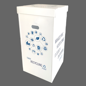Contenedor de Basura Ligero de Polipropileno, Caja de Residuos Corrugada Resistente para Escuelas, Hospitales, Centros Comerciales y Gestión Ambiental Urbana - Product Image 2
