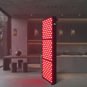 AZURE 7-Wellenlängen LED Rotlicht PDT-Gerät CE-Zertifiziert Infrarot-Hautpflege-Panel für Gesicht/Körper/Kopf/Hände US/IT-Stecker Standgerät - Product Image 1