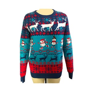 2024 nouveaux hommes femmes <span class=keywords><strong>pull</strong></span> de noël personnalisé <span class=keywords><strong>pull</strong></span> en tricot de noël - Product Image 5