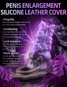 YOCY Octopus Penis Sleeve Tentacule Pénis Anneau, Silicone Animal Cock Sleeve Girth Extension,Monster Penis Extender Male Sex Toy - Product Image 2