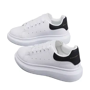 602Little White Woman Thick Sole 4 Seasons New Casual Shoes Walking Shoes For Women