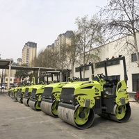 Rouleau compresseur routier vibrant à double tambour KAMA Diesel 1000 kg - Prix