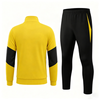 Conjunto Deportivo MOUNTNEVE 2026 para Hombre, Cuello Alto, Cierre Completo, Paneles en Contraste, para Gimnasio, Fitness, Fútbol, Entrenamiento, Nailon Sostenible