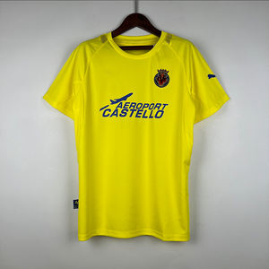 25/26 Neues Hochwertiges Anpassbares Klassisches Villarreal City Style Retro-Trikot 95/96 - Product Image 4