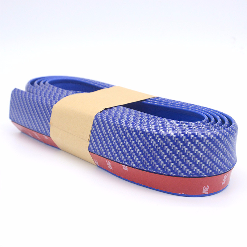 Fibre de carbone bleu