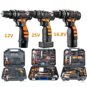 12v Electric Screwdriver Multi-Function Rechargeable Electric Screwdriver Set Lithium Battery Hand Drill Home Hand Tools