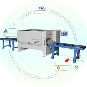 Shengong hot sale square timber wood electric saw mill plank multi rip saw machine