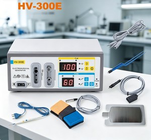 Unidad Electroquirúrgica de Radiofrecuencia con Pantalla LED, Máquina de Diatermia Surtron, Certificación CE Clase III para Clínica <span class=keywords><strong>Veterinaria</strong></span> - Product Image 2
