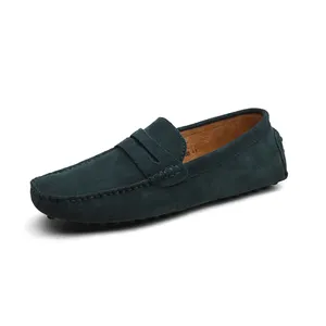 Echtes Leder fahren Mokassins Loafer Schuhe Männer Sommer