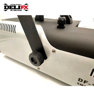 Équipement de scène DJ Durable, <span class=keywords><strong>brumisateur</strong></span> de pulvérisation oblique horizontale à effet de <span class=keywords><strong>colonne</strong></span> d'air, télécommande IR et DMX 512 1500w, machine à fumée avec minuterie - Product Image 3
