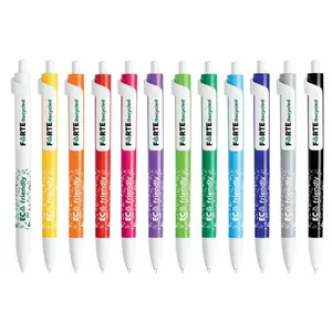 Penna robusta in plastica riciclata, gadget ecologici - Product Image 1