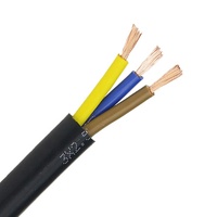 Kabel Tembaga Fleksibel CCA H05VV-F RVV 14 18 20 22 24 Awg, Kabel Inti 2 4 6 8, Harga Kabel 3x2.5mm2 3x4mm2 3x6mm2, Kabel Daya