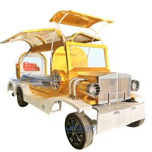 Carroza Fúnebre Eléctrica de Estilo Vintage, Carroza Fúnebre Personalizada, Carroza Fúnebre Eléctrica con Caballos para Bahamas - Product Image 6