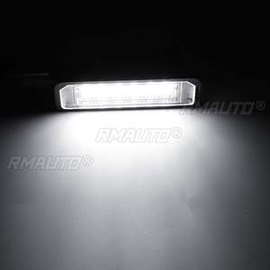 ไฟส่องป้ายทะเบียนรถยนต์แบบ LED 2 ชิ้น สำหรับ VW GOLF 4 6 Polo 9N Passat NEW Beetle - Product Image 2