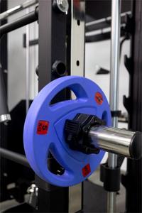 Ticari spor kablo Crossover çok fonksiyonlu istasyonu Smith makinesi bacak basın göğüs egzersiz çelik yüklü omuz eğitim - Product Image 3