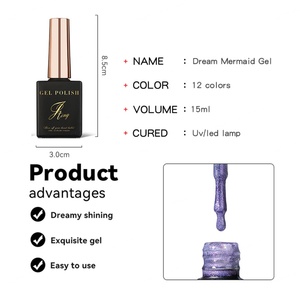 JTING Nuevo Diseño Exquisito Gel de Uñas con Efecto Sirena Brillante, 12 Colores, Gel Polarizado Efecto Hielo, OEM, Logotipo Privado - Product Image 2