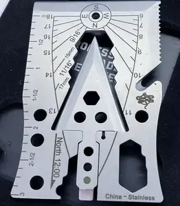 Открытый Кредитная карта ниндзя Инструмент карты в кошелек для кемпинга - Product Image 1