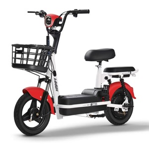 Vélo électrique parent-enfant 48V 14 pouces, mini vélo électrique pour la famille, trajets scolaires, certifié 3C, confortable, double siège, cyclomoteur urbain - Product Image 2