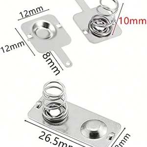 FRED High Current Contact Spring Anti-Corrosion 5A-30A <b>Power</b> <b>Transmission</b> 100mm Extended Length 0.03-20mm Compression Springs - Product Image 2
