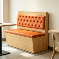 Restaurant-Sitzbank-Möbel, Moderne Minimalistische Sofa-Sitzbank, Platzsparende Sitzbank für Chinesische Küche