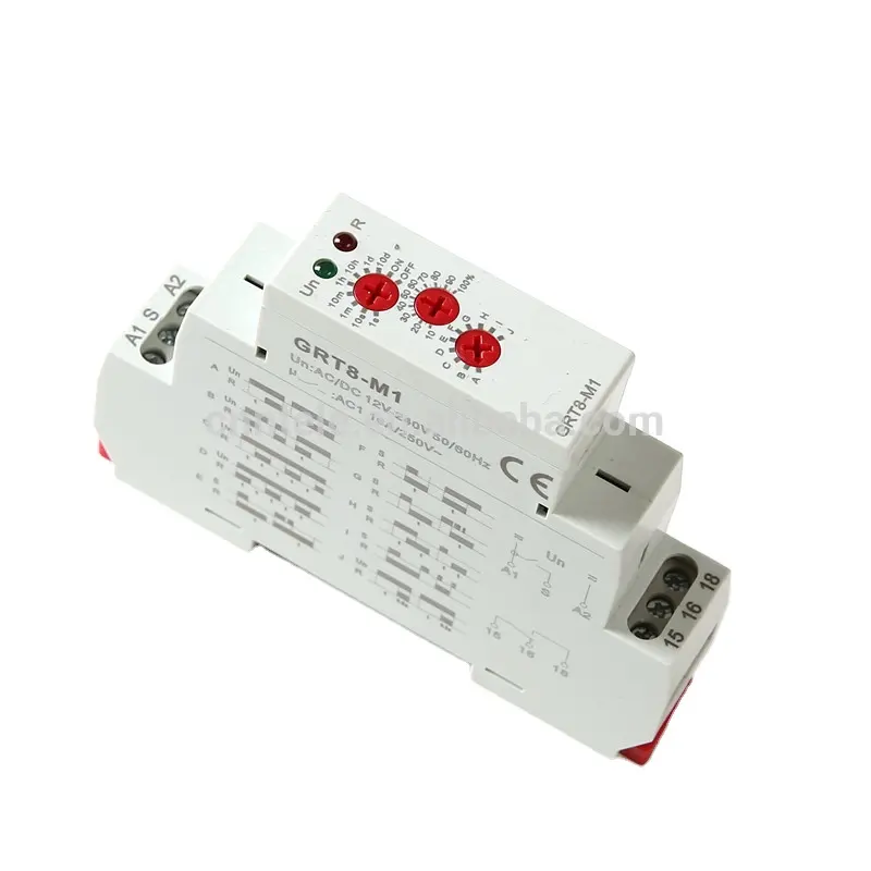 GRT8-M2 Multifunctionele Ac/Dc Timer Tijdrelais