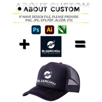 Gorra de béisbol de malla con logotipo personalizado, gorra publicitaria de malla con visera de verano, gorra de malla de esponja.