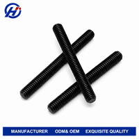 High Strength Black Finished National Standard Fully Threaded Rod All Thread Stud