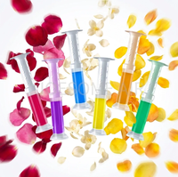 Gel nettoyant automatique pour cuvettes de toilettes au design spécial en forme de fleur avec parfum